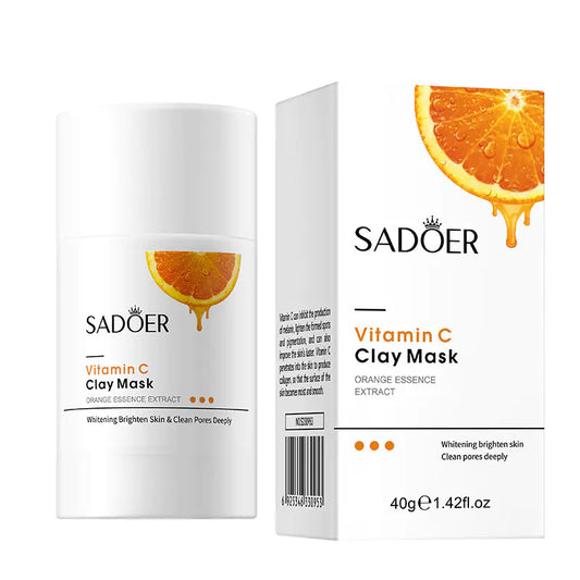 SADOER Vitamin C Body Lotion and Night Mask Set
