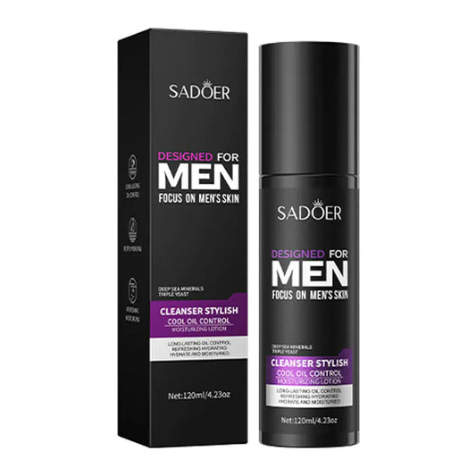SADOER Men's Moisturizing Lotion and Toner