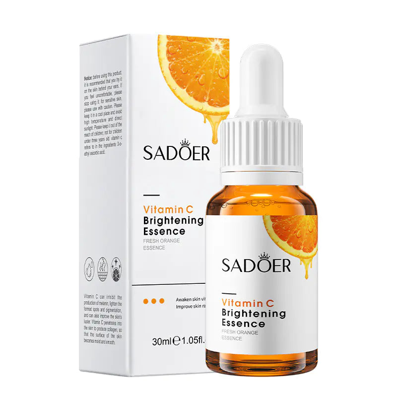 SADOER Vitamin C Body Lotion and Night Mask Set