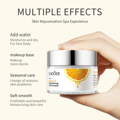 SADOER Vitamin C Face Cream - Sadoer PureSkin