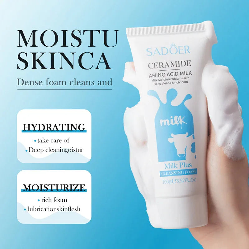 SADOER Vitamin C Cleansing Foam - Milk 100g - Sadoer PureSkin