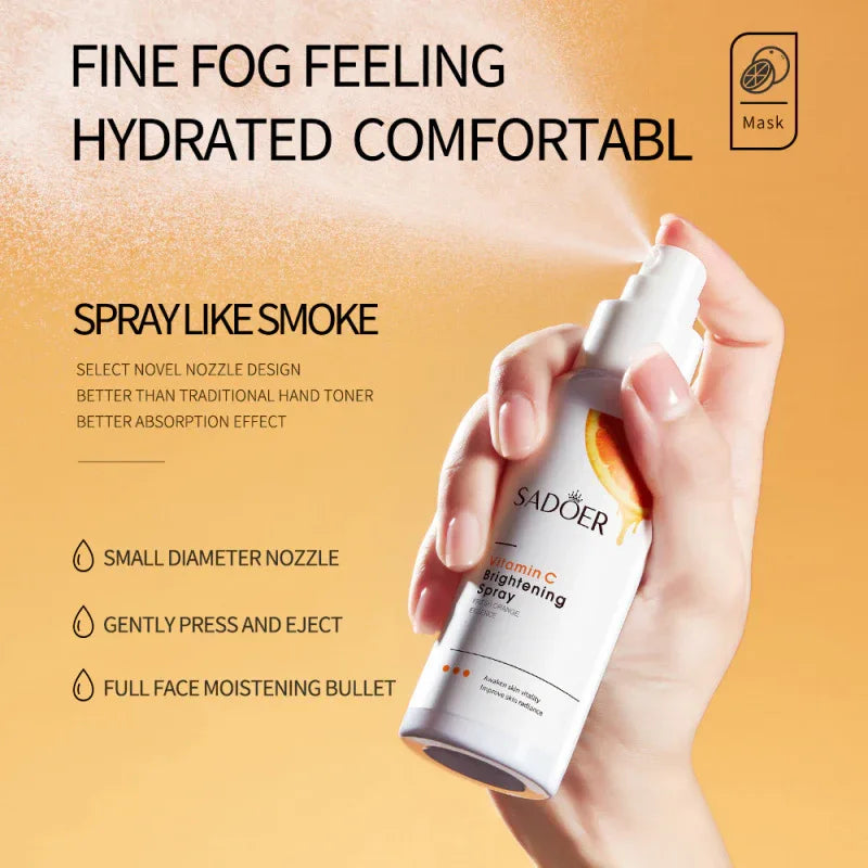 SADOER Vitamin C Brightening Spray 100ml - Sadoer PureSkin