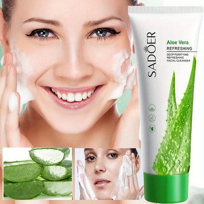 SADOER Vitamin C Cleansing Foam - Aloe 100g - Sadoer PureSkin