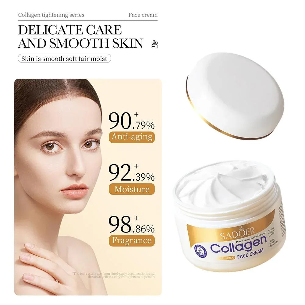SADOER Collagen Anti-Wrinkle - Cream 100g - Sadoer PureSkin