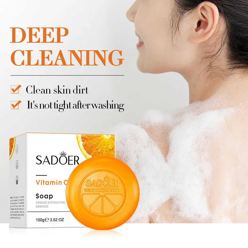 SADOER Vitamin C Soap (Including Foaming Net) - Sadoer PureSkin