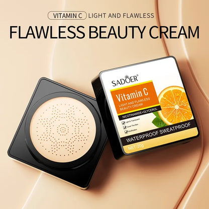 SADOER Vitamin C BB Cream Ivory White 20g - Sadoer PureSkin