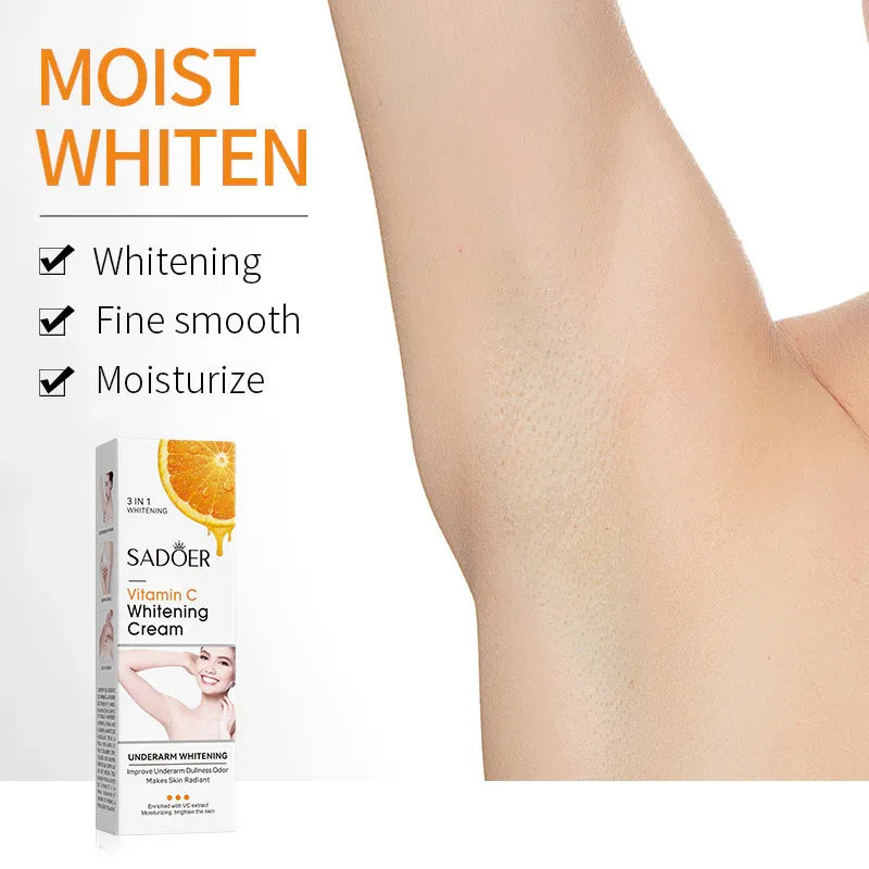 SADOER Vitamin C Underarm Whitening Cream 50g - Sadoer PureSkin
