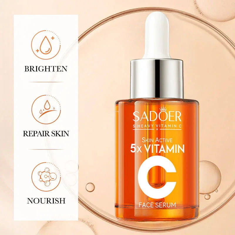 SADOER Vitamin C Whitening Multi-Effect Serum - Essence 30ml - Sadoer PureSkin