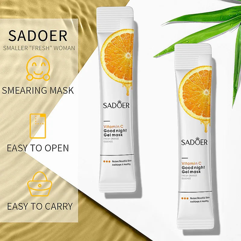 SADOER Vitamin C Good Night Gel Mask 4ml*20 - Sadoer PureSkin