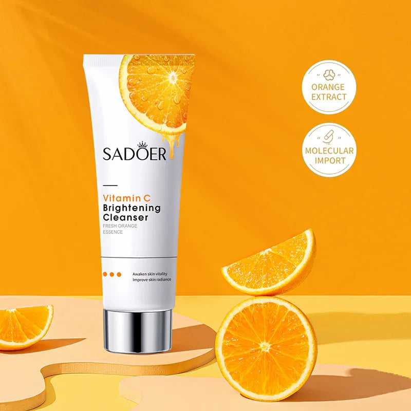 SADOER Vitamin C Facial Cleanser 100g - Sadoer PureSkin