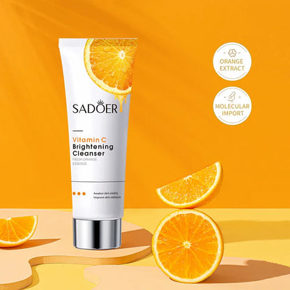 SADOER Vitamin C Facial Cleanser 100g - Sadoer PureSkin