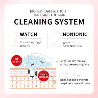 SADOER Vitamin C Cleansing Foam - Pomegranate 100g - Sadoer PureSkin