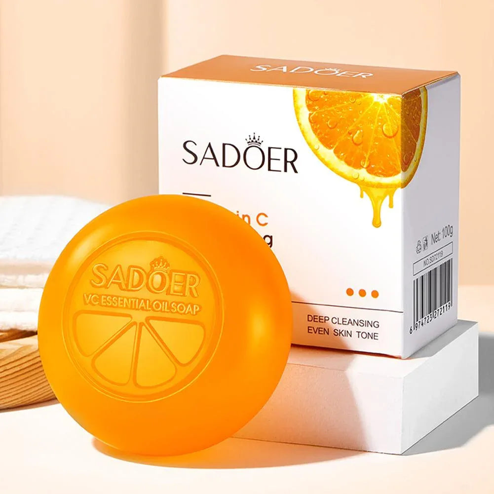 SADOER Vitamin C Soap (Including Foaming Net) - Sadoer PureSkin