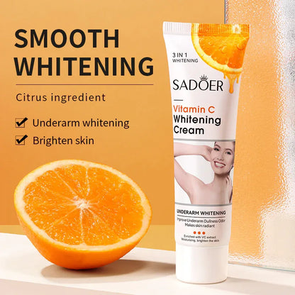 SADOER Vitamin C Underarm Whitening Cream 50g - Sadoer PureSkin