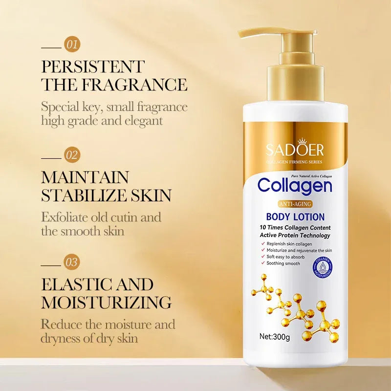SADOER Collagen Anti-Wrinkle - Body Lotion 300g - Sadoer PureSkin