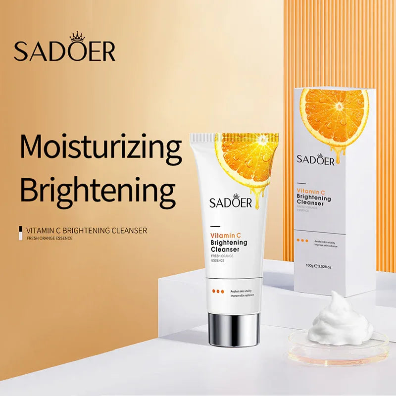 SADOER Vitamin C Facial Cleanser 100g - Sadoer PureSkin