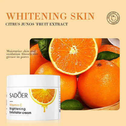 SADOER Vitamin C Brightening Exfoliator 140g - Sadoer PureSkin