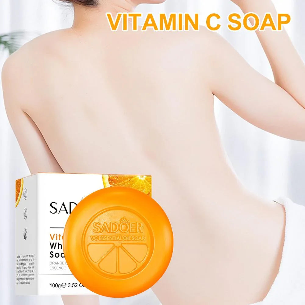 SADOER Vitamin C Soap (Including Foaming Net) - Sadoer PureSkin