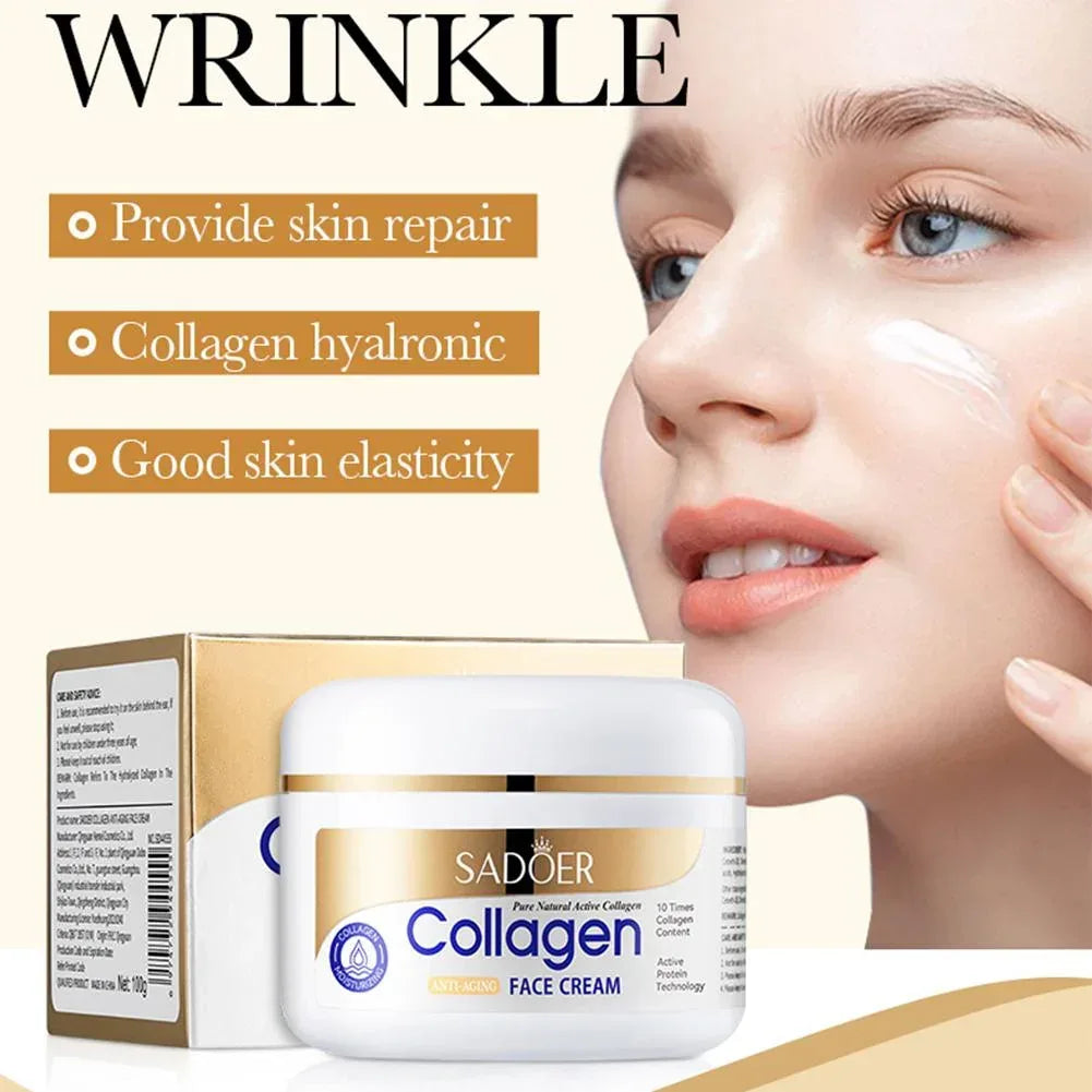SADOER Collagen Anti-Wrinkle - Cream 100g - Sadoer PureSkin