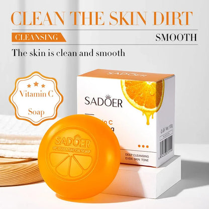 SADOER Vitamin C Soap (Including Foaming Net) - Sadoer PureSkin