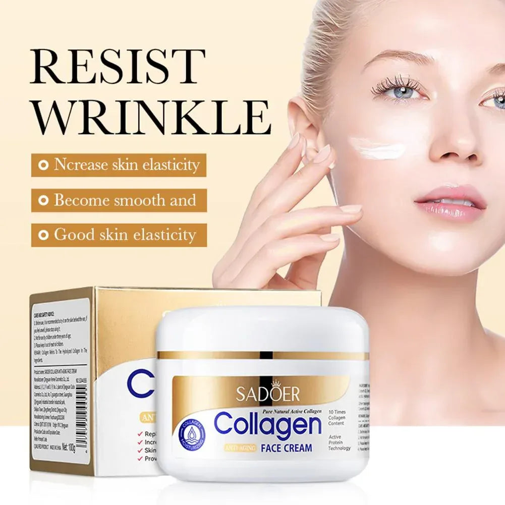 SADOER Collagen Anti-Wrinkle - Cream 100g - Sadoer PureSkin