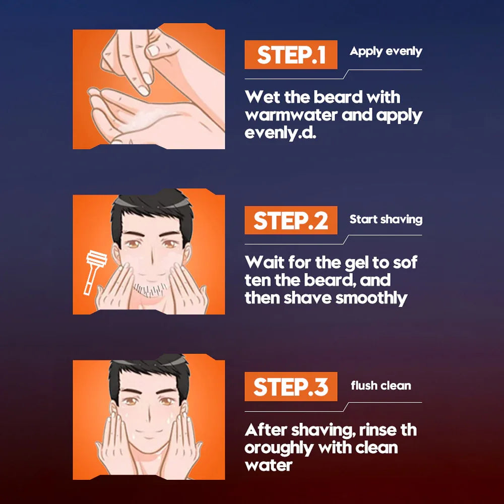 SADOER Men's Shaving Gel 210ml - Sadoer PureSkin