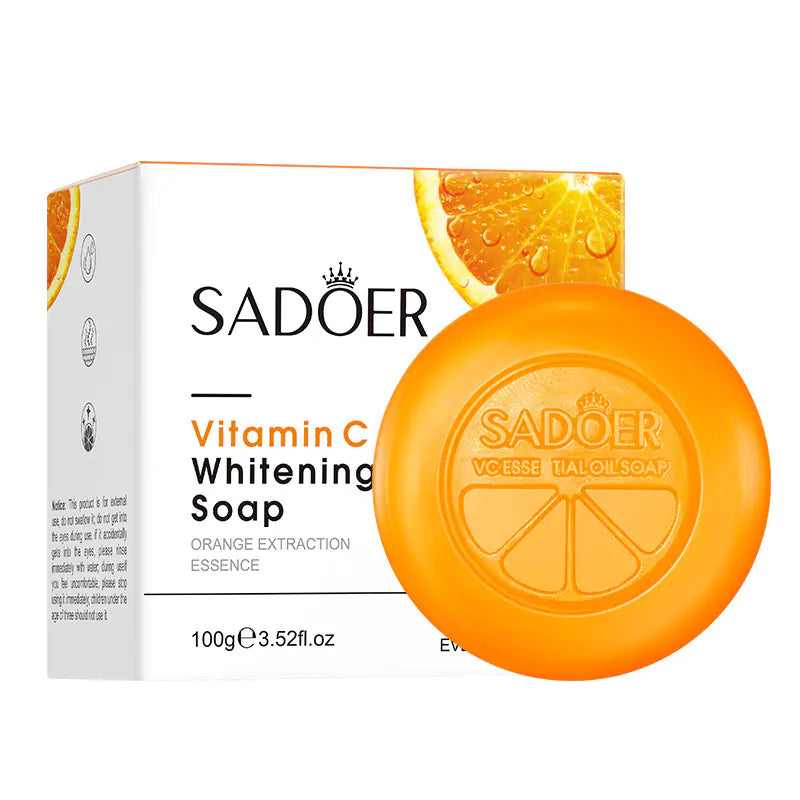 SADOER Vitamin C Body Lotion and Night Mask Set