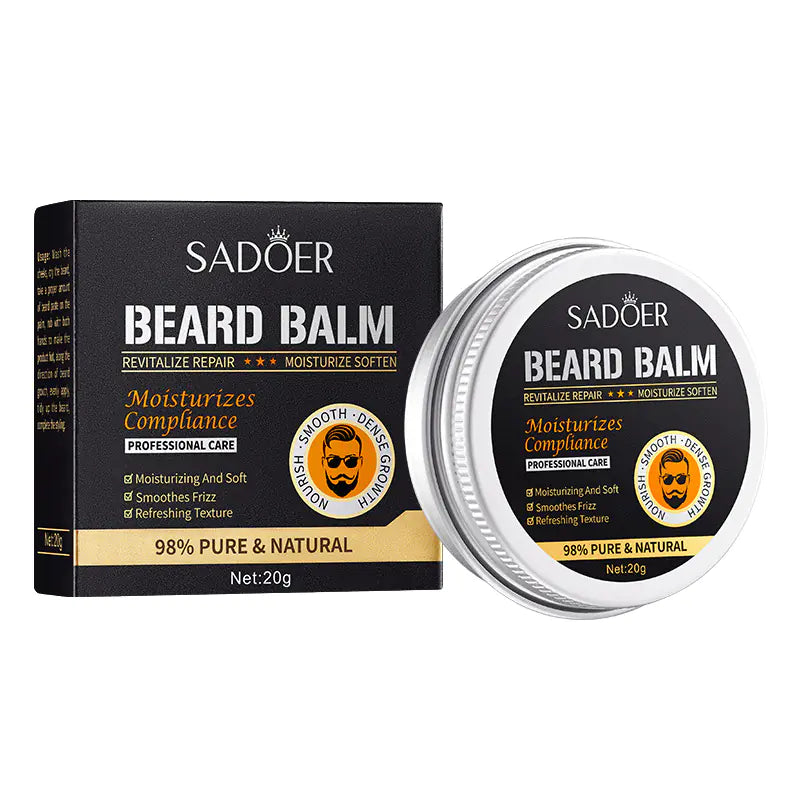 SADOER Men's Shaving Mousse for Softening Facial Hair