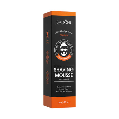 SADOER Men's Shaving Mousse for Softening Facial Hair