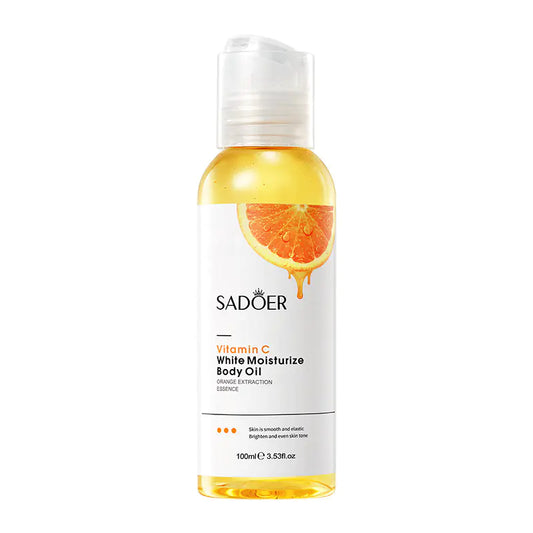 SADOER Vitamin C Body Lotion and Night Mask Set