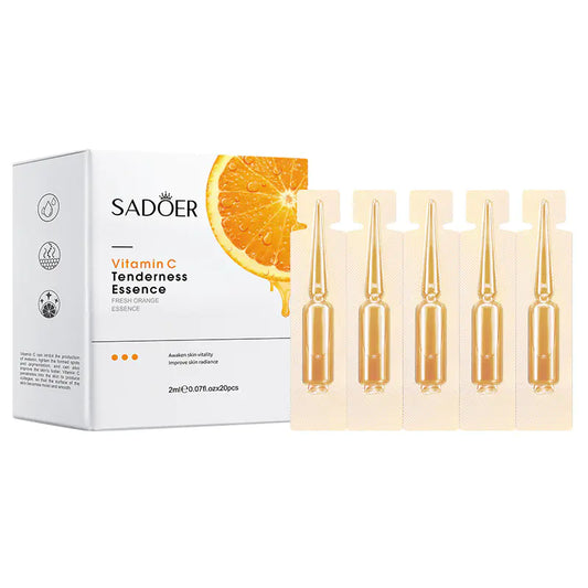 SADOER Vitamin C Body Lotion and Night Mask Set