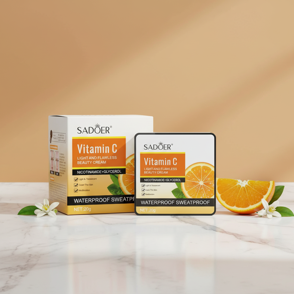 SADOER Vitamin C BB Cream Ivory White 20g