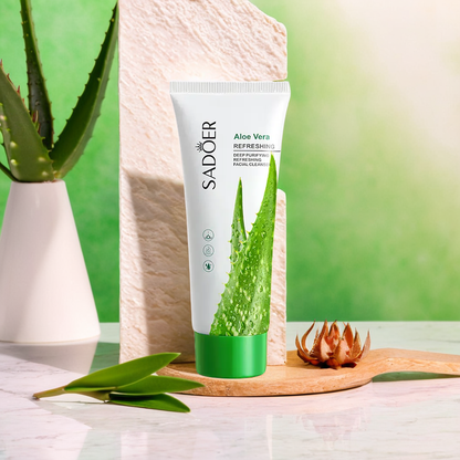 SADOER Vitamin C Cleansing Foam - Aloe 100g