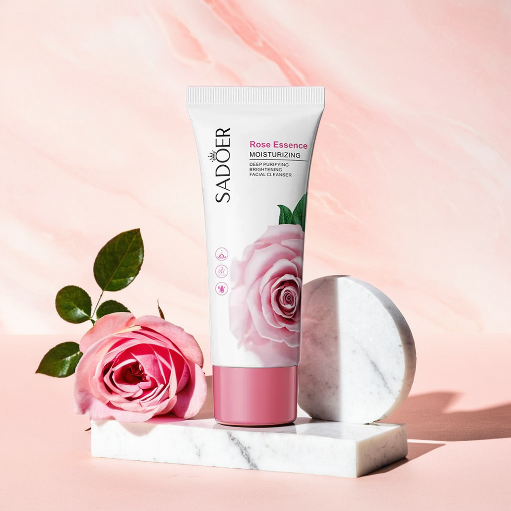 SADOER Vitamin C Cleansing Foam - Rose 100g
