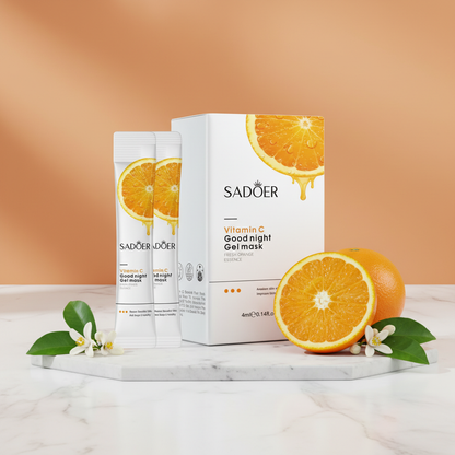 SADOER Vitamin C Good Night Gel Mask 4ml*20