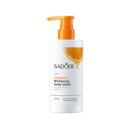 SADOER Vitamin C Body Lotion and Night Mask Set