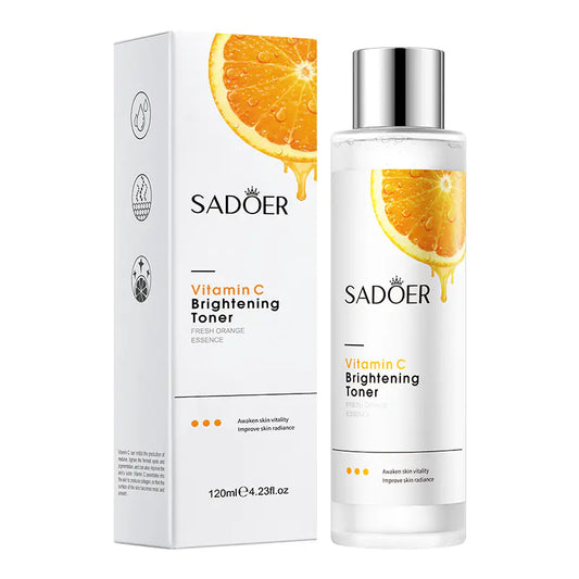 SADOER Vitamin C Body Lotion and Night Mask Set