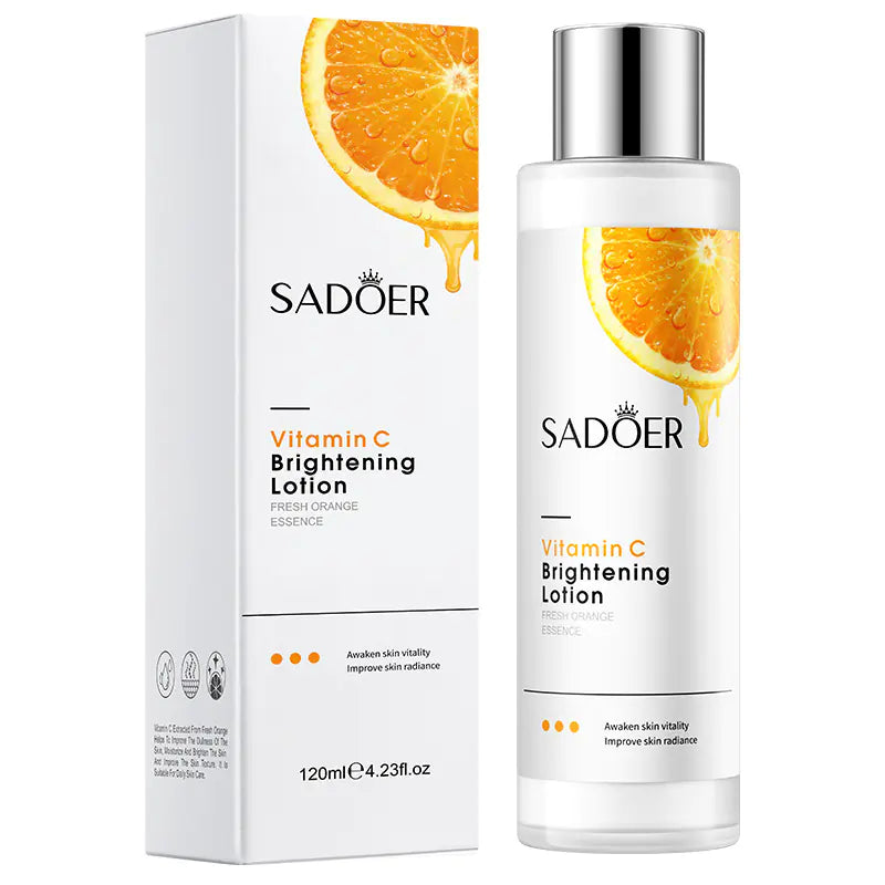 SADOER Vitamin C Body Lotion and Night Mask Set