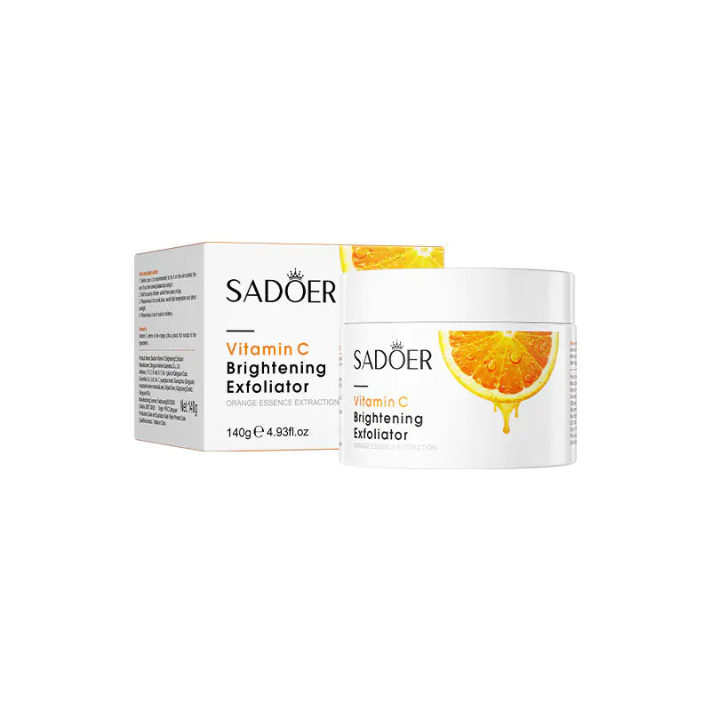 SADOER Vitamin C Body Lotion and Night Mask Set