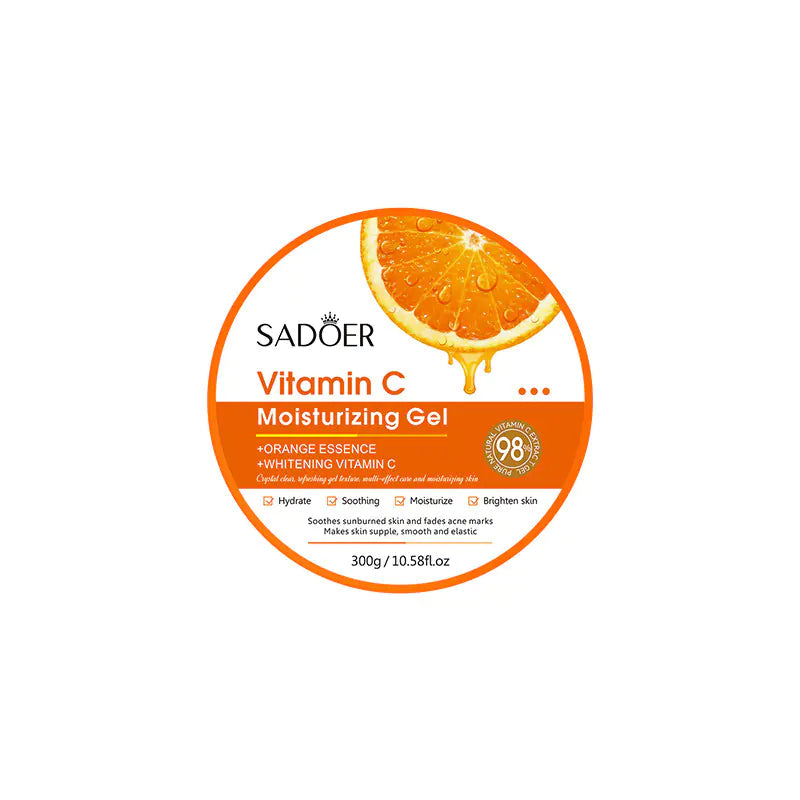 SADOER Vitamin C Body Lotion and Night Mask Set